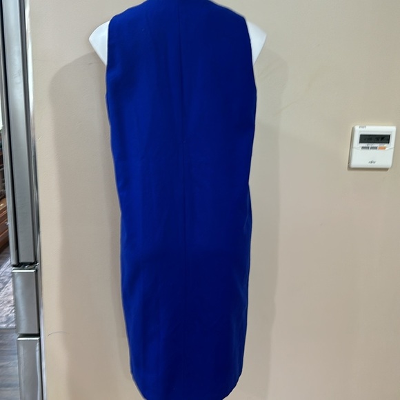 HARVE BENARD Blue Wool Button Front Jumper Vintage - Picture 3 of 9